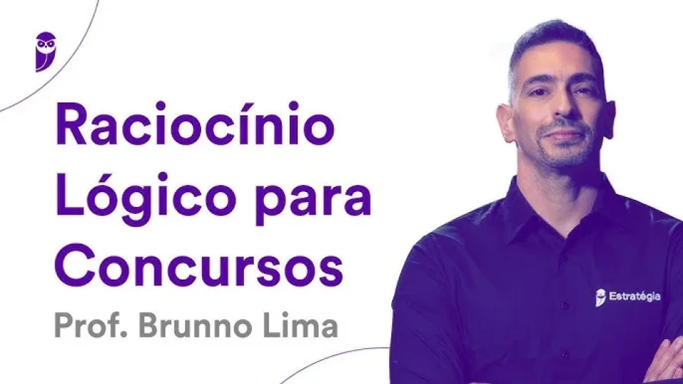 Capa do curso Raciocínio Lógico – Estratégia Concursos