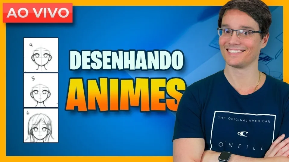 Capa do curso Desenhando Animes – EI Nerd