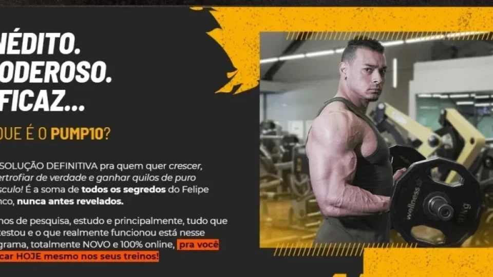 Capa do curso Pump10 – Felipe Franco