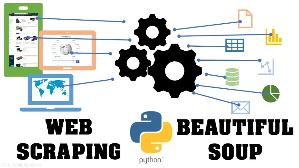 Capa do curso WEB Scraping com Python e Beautiful Soup – Thomas William