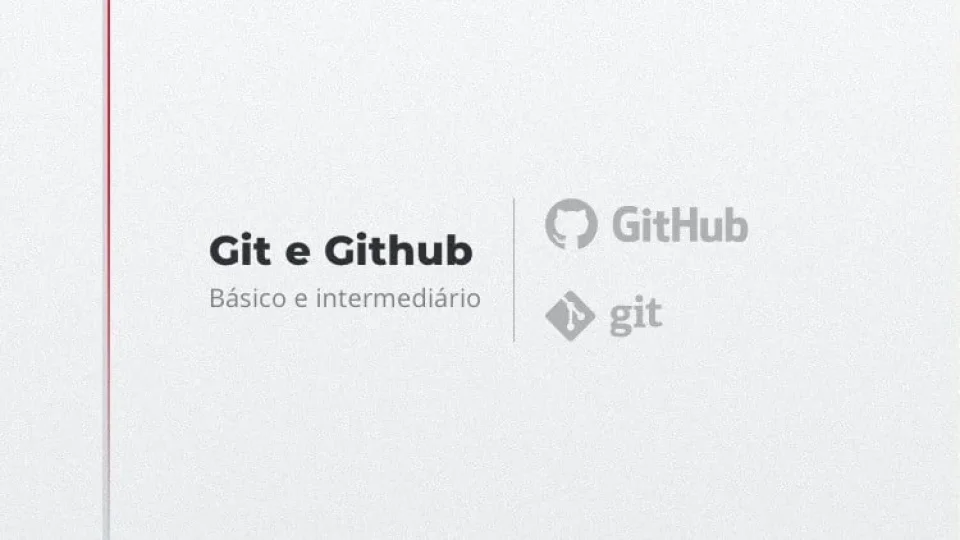 Capa do curso GIT e Github – Guilherme Romão