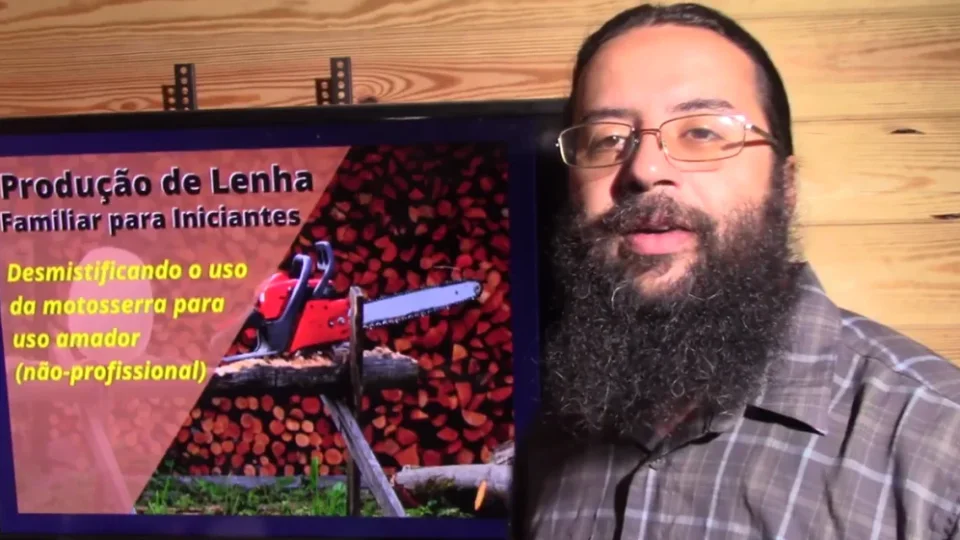 Capa do curso Produção Familiar de Lenha para Iniciantes – Afonso Lopes