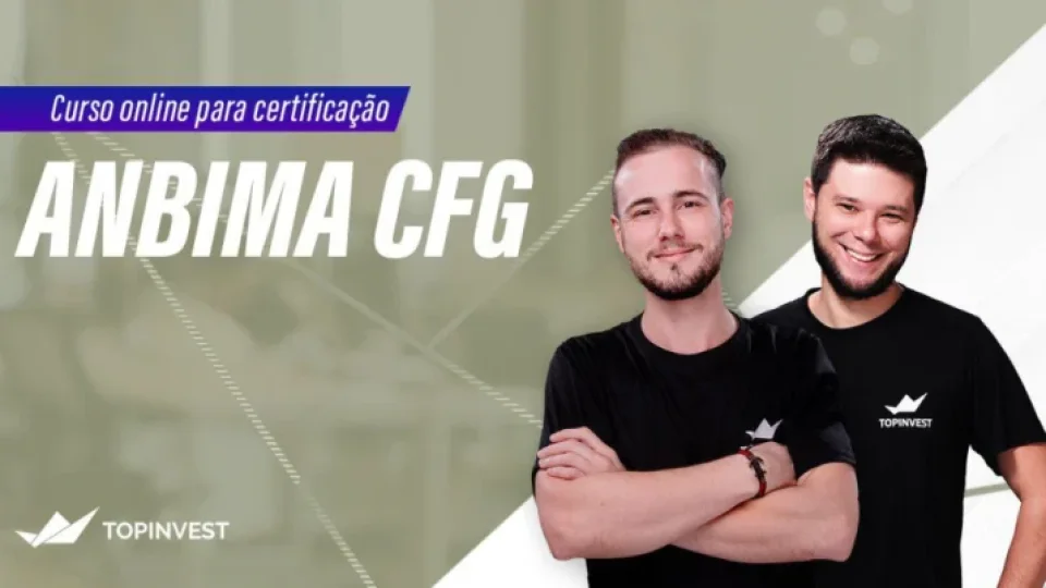 Capa do curso Curso Preparatório Anbima CFG – Topinvest