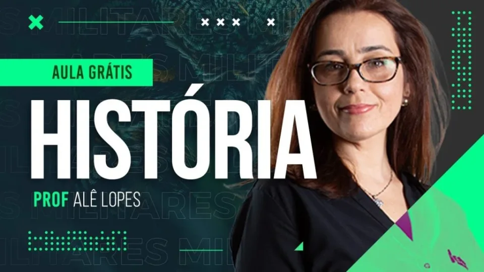 Capa do curso Curso de História para Espcex 2024 – Profª Alê Lopes