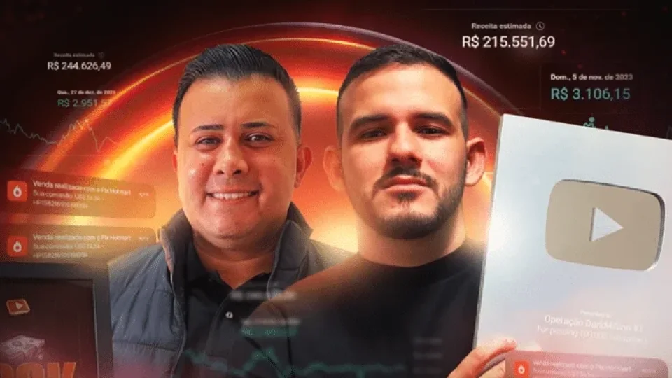 Capa do curso Comunidade Dark Million Club – Rafa Silva e Silas Dark