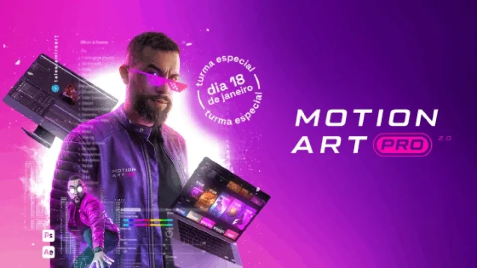 Capa do curso Talesflix: Motion ART PRO – Tales Ramiro