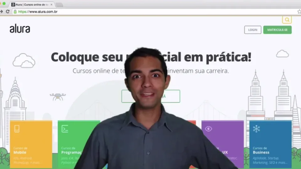 Capa do curso Inglês: Candidate-Se a Vagas no Exterior – Alura