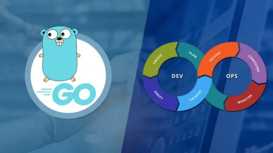Capa do curso Golang FOR Devops AND Cloud Engineers – Udemy