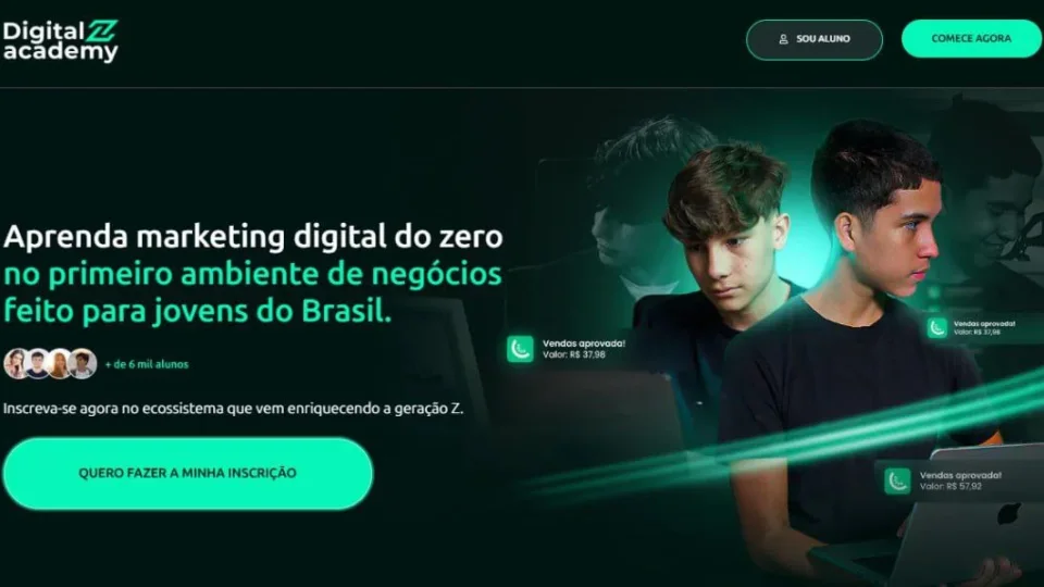 Capa do curso Jovem Empreendedor – Digitalz Academy