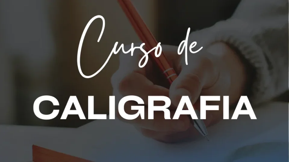 Capa do curso Caligrafia para Crianças – Reginaldo Artes