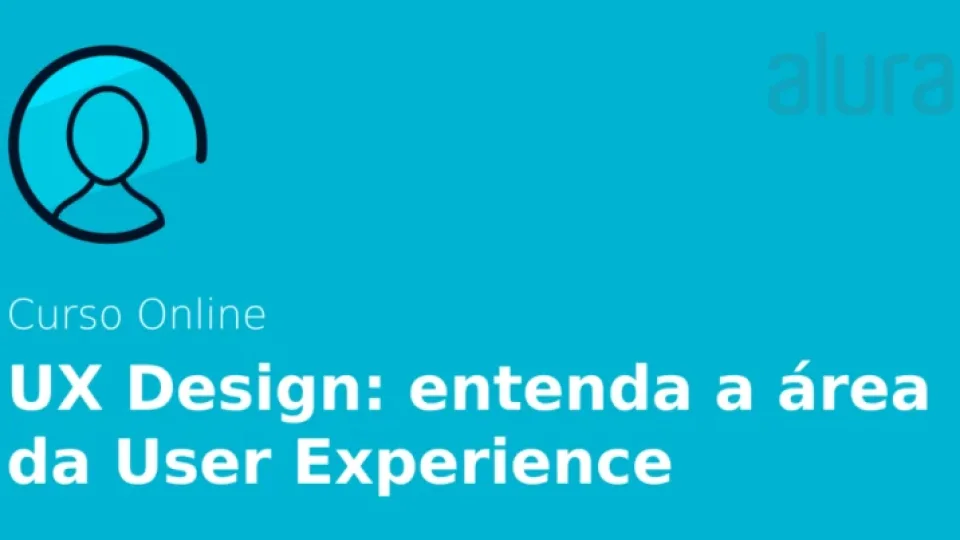Capa do curso Design & UX – Alura