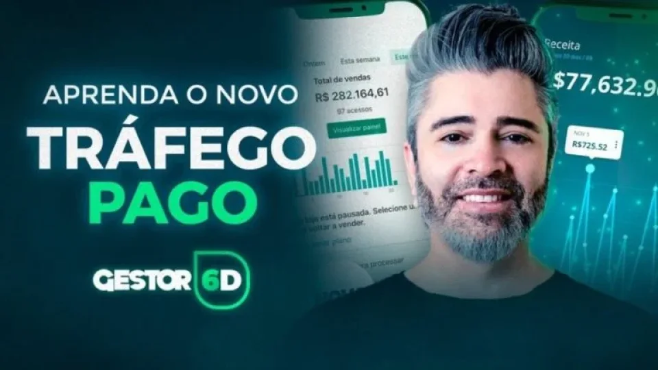 Capa do curso Analista de Tráfego Pago – Silvio Roberto