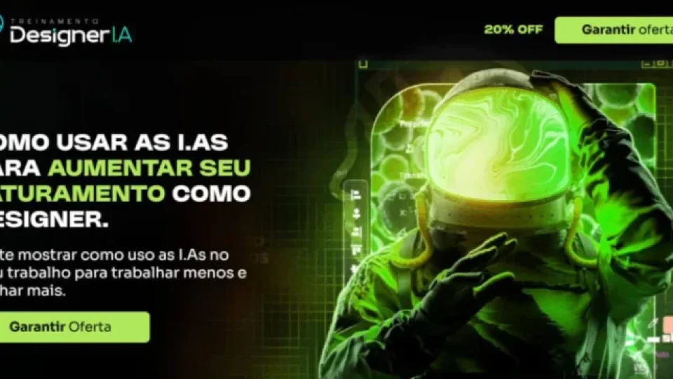 Capa do curso Designer I.a – Wanrley Souza