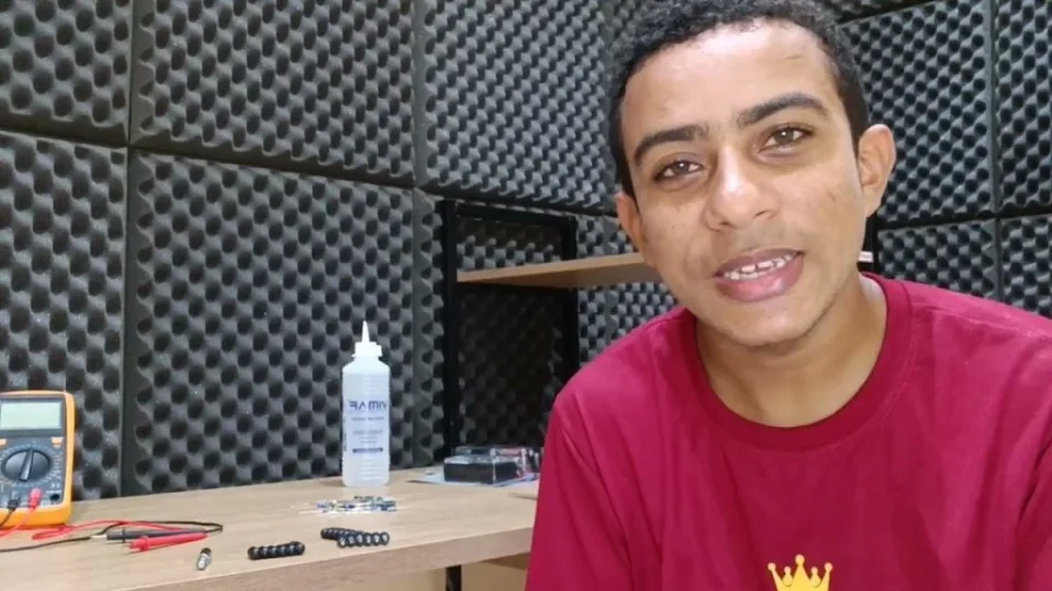 Capa do curso Conserto de SOM – Marlon Camelo