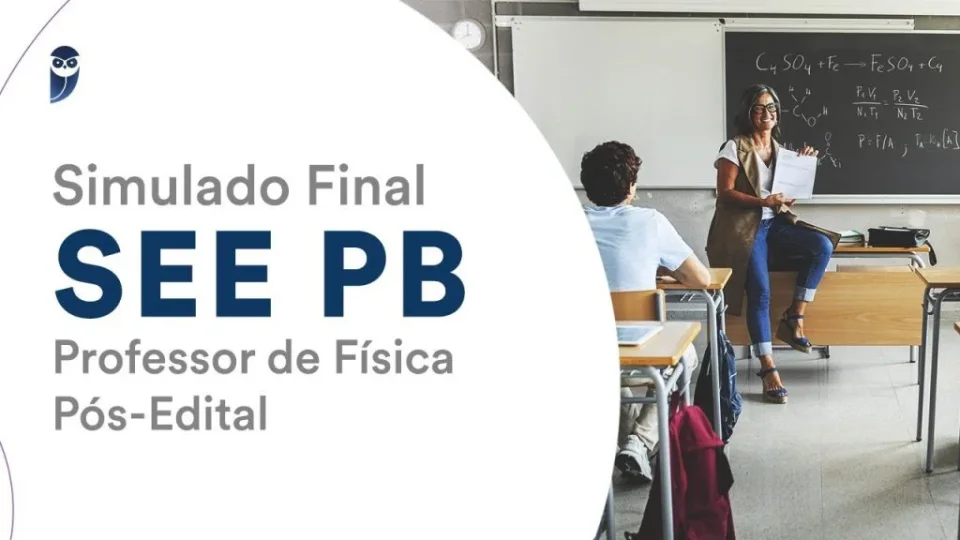 Capa do curso See-Pb – Professor de Física – Estratégia Concursos