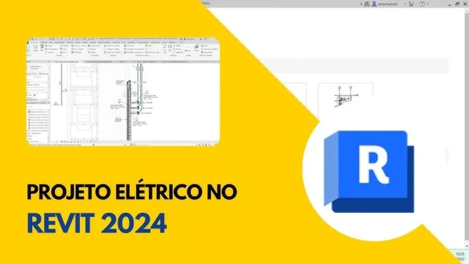 Capa do curso Projeto Elétrico CPE – Marcelo Oliveira