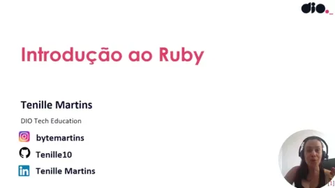 Formação Ruby Developer – Tenille Martins