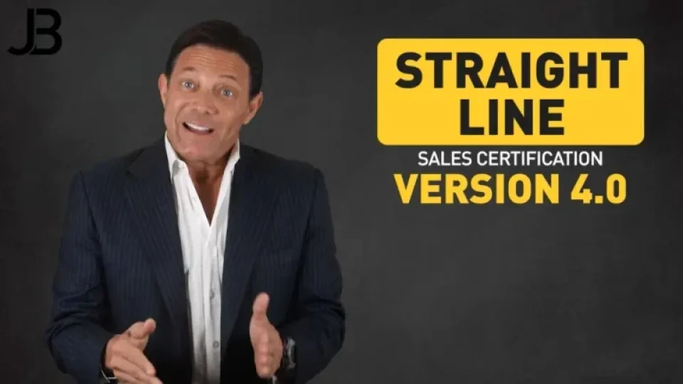 Capa do curso Straight Line Certification 4 – Jordan Belfort