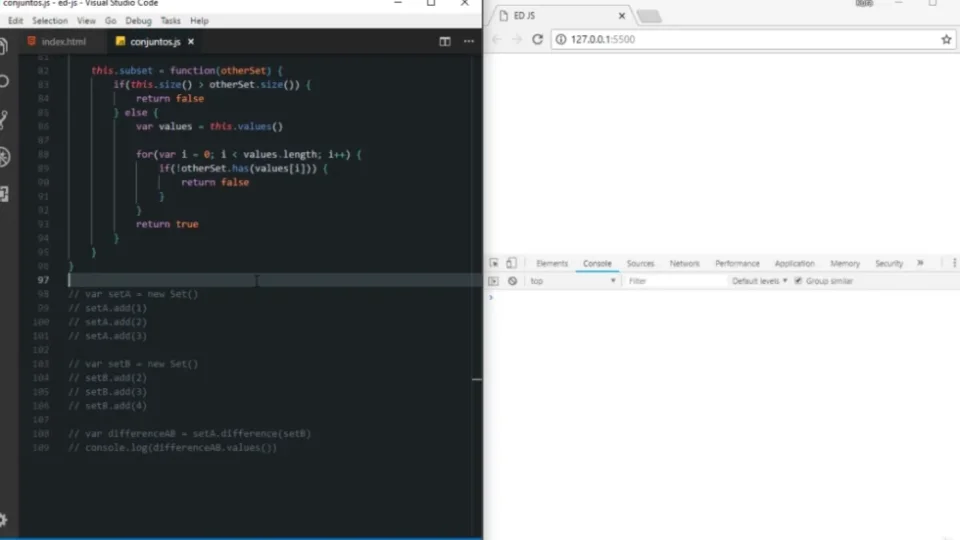 Capa do curso Javascript: Algoritmos e Estruturas de Dados – Everton Braga