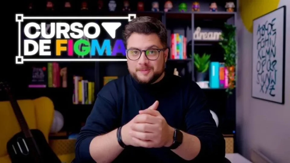 Capa do curso Figma – Felipe Santana