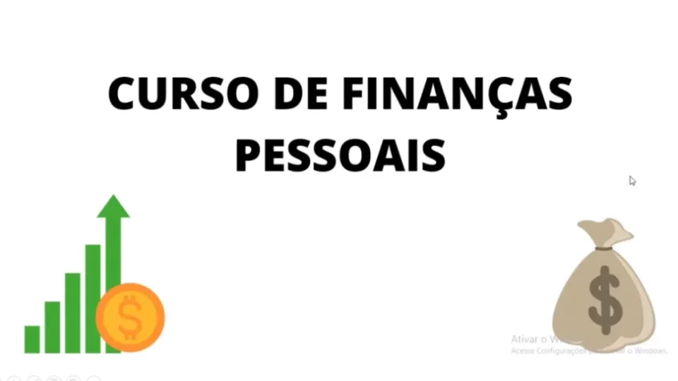 Capa do curso Finanças Pessoais – Rafael Rodrigues